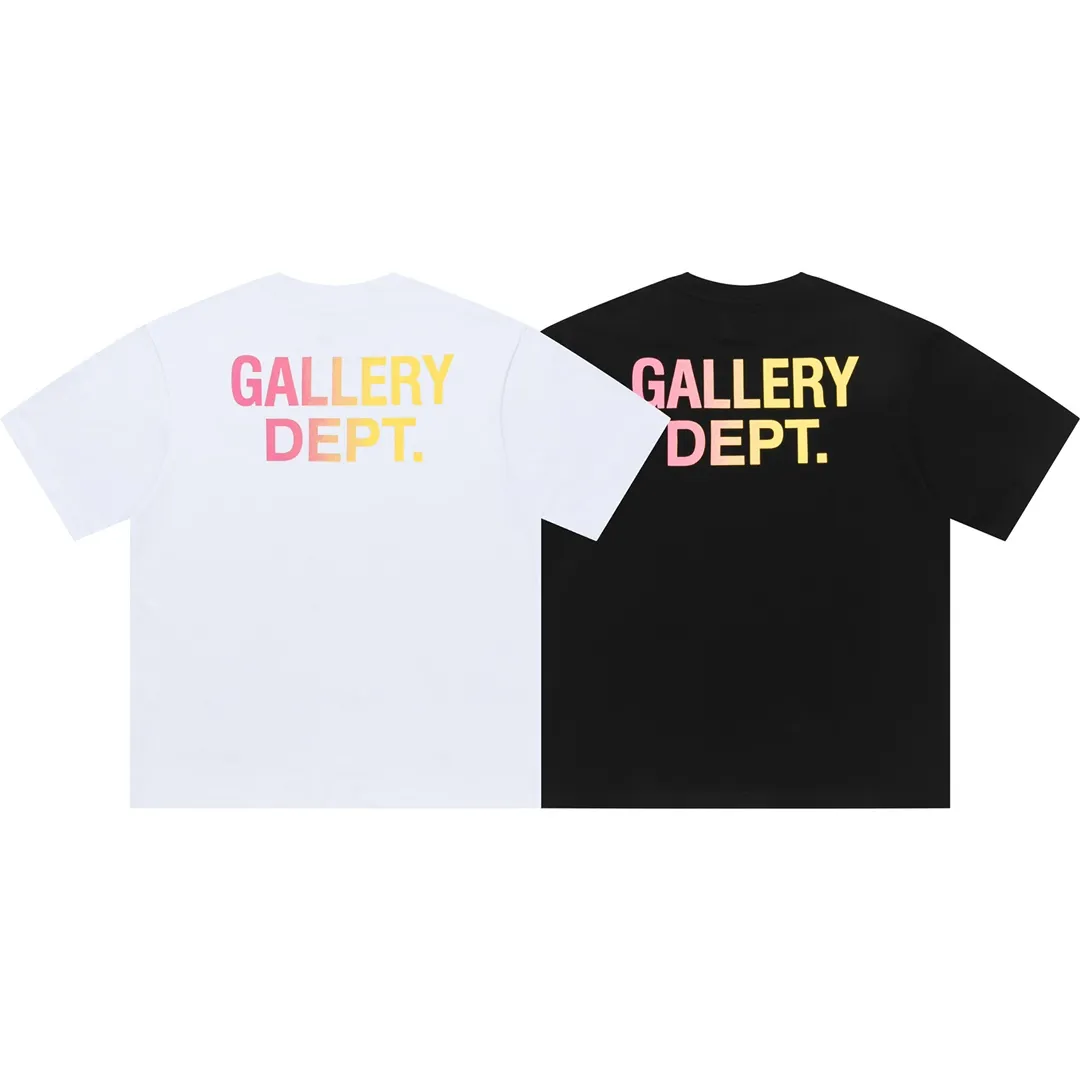 Model D137 Gallery dept American fashion brand dot printing high street short-sleeved T-shirt, the printing is breathable, soft and non-sticky. After shrinking and shaping, it is soft, comfortable and breathable, does not pill, does not fade and does not change shape, S to XL, p106